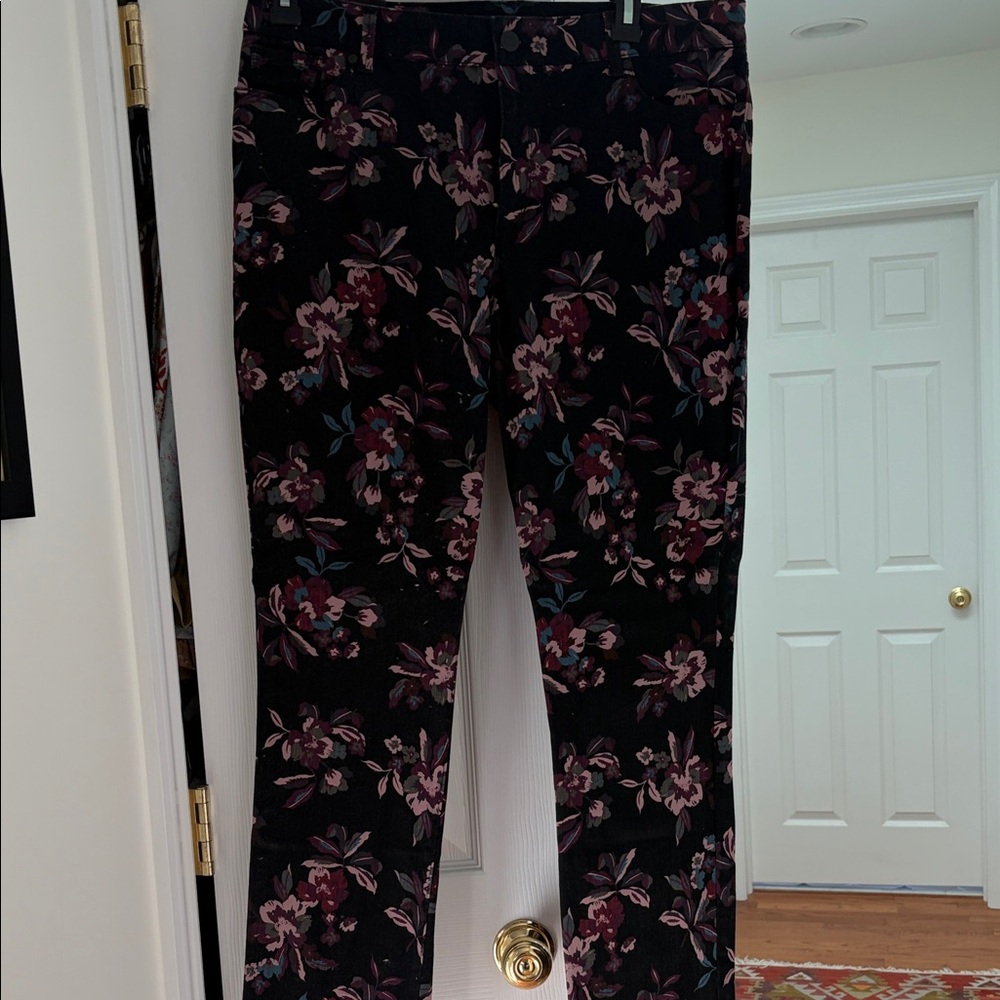NWT Floral Print Pants